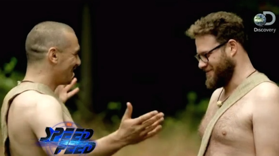 Seth Rogen and James Franco's 'Naked and Afraid' video leaves nothing to the imagination