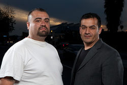 Qui&ntilde;onez with Casas, who put him on the right track