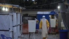 Donka Ebola treatment centre in Conakry, Guinea.