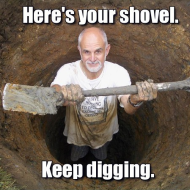 keep digging