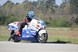 When Warner switched to a Suzuki Hayabusa, he entered a new spectrum of faster speeds.