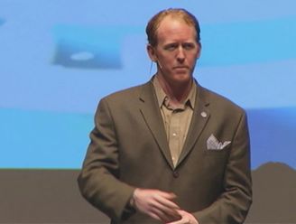 Robert O'Neill, a former U.S. Navy SEAL, speaks  Maryville, Tennessee, last Thursday. He says he killed Osama bin Laden in the 2011 raid on bin Laden's compound in Pakistan.