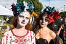 Hollywood Forever celebrated its 15th annual Dia de los Muertos festival on Saturday, with performances from Mariachi Divas, La Santa Cecila, traditional dancing, Aztec dancers and more. <a href="http://www.timothynorris.com/">All photos by Timothy Norris.</a>