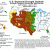 The latest NOAA drought outlook shows possible improvement for a larger part of the state than in the past forecast.