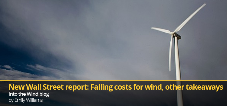 Falling costs for wind, and other top 5 takeaways 