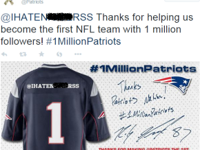 Patriots Tweet