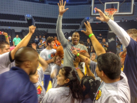 Title: NBA Cares Special Olympics Unified Basketball Clinic