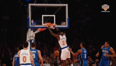 NYK vs ORL: Slo-Mo Courtside View Highlights