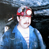 This photo of Roy Middleton working underground at the Kentucky Darby mine now sits on the mantel in the Middleton home in Harlan County, Ky. He was killed after an explosion in 2006.