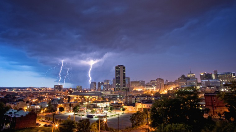 Severe weather in Richmond, Va. (Photo Credit: Jamie Betts)