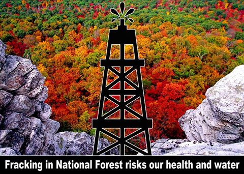 Fracking in a National Forest? 

The Obama administration announced today that it will allow fracking in parts of the George Washington National Forest. http://bit.ly/14G9ib5