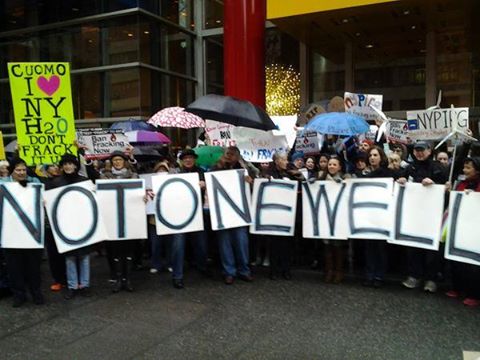 New campaign launched today in New York: #NotOneWell!

#NotOneWell means stopping the oil and gas industry’s plan to start fracking in New York next year. http://www.notonewell.org/