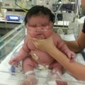 Her mother, Alisha Hernandez, was initially expecting a 7 pound baby.