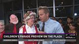 Brian Glenn gets a preview of the Children's Parade that will take place Saturday in Dallas. 
