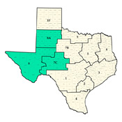 Texas Counties in the Permian Basin