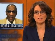 Tina Fey jokes about sexual assault allegations against Bill Cosby on ´Saturday Night Live´ in 2005. (Image via NBC)