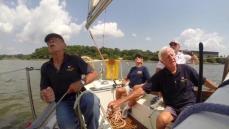 "Old timers" sail the Chesapeake Bay
