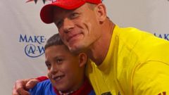 VIDEO: John Cena Grants Wish to 10-Year-Old Boy