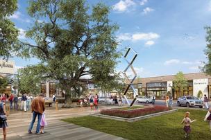 The Shops at Clearfork will feature up to 1.2 million square feet of retail space, which will include Dallas-based Neiman Marcus and about 100 high-end retailers.