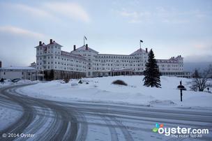 Omni Mount Washington Resort, New Hampshire
 
Set against New Hampshire’s picture-perfect White Mountains, the majestic Omni Mount Washington Resort looks as though it was pulled from the pages of a fairytale. The stately white exterior leads to a classically decorated interior, where the cheery yellow and green accents and cream colored moldings will transport you to a simpler era. Though it doesn’t have the glitz and glam of some of the other resorts on our list, guests will appreciate its plentiful list of amenities and free shuttle to nearby slopes. 

