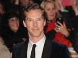 EBHW8F London, UK. 1st Dec, 2014. Benedict Cumberbatch attends the UK premiere of 'Hobbit' at Empire Leciester Square.   Ferdaus Shamim/ZUMA Wire/Alamy Live News