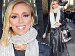 New York, NY - Giuliana Rancic has a glow about her as she steps out in New York this afternoon.  The TV personality was full of smiles and kept her look simple in a black leather trench coat with a grey scarf.\nAKM-GSI           December 4, 2014\nTo License These Photos, Please Contact :\n \n Steve Ginsburg\n (310) 505-8447\n (323) 423-9397\n steve@akmgsi.com\n sales@akmgsi.com\n \n or\n \n Maria Buda\n (917) 242-1505\n mbuda@akmgsi.com\n ginsburgspalyinc@gmail.com