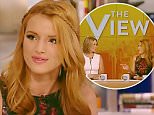 Bella Thorne on the view