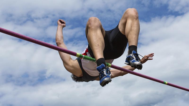 Lesson from a high jumper: Innovation is key to survival