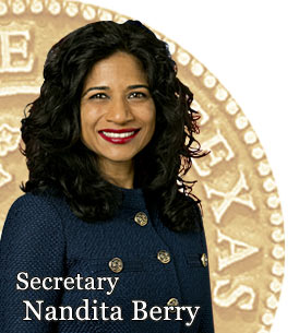 Secretary of State Nandita Berry