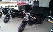 Going full throttle on the Livewire, Harley Davidson's electric motorcycle - Dallas...