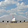 World’s largest passenger plane makes a splash in Dallas