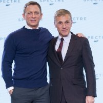 Daniel Craig and Christoph Waltz at event of SPECTRE (2015)