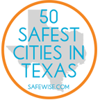 Safest Cities in Texas Badge