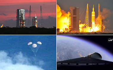 Orion Spacecraft launch