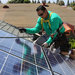 Workers for SolarCity installing solar panels in Camarillo, Calif. A study of 110,000 California houses with rooftop solar systems confirmed that a vast majority of the panels are pointed south, which has its drawbacks.