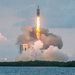 The Orion capsule, atop a Delta IV rocket, lifted off from Cape Canaveral, Fla., on Friday morning. It landed in the Pacific four and a half hours later, just a mile off target.