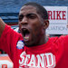 Terrance Wise, a low-paid fast-food worker, leading a one-day strike last year at a Burger King in Kansas City, Mo.
