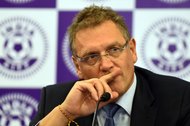 Jérôme Valcke, the secretary general of FIFA, did not participate this week in a conference call to discuss the turf issue with several players.