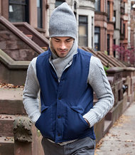 A vest can be worn at the office or on a date.