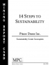 14 Steps to Sustainability