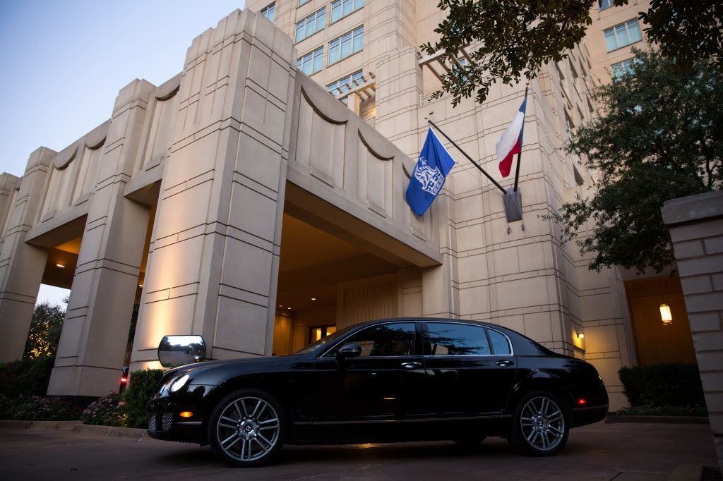 The Ritz-Carlton, Dallas' Bentley Flying Spur, photographed by Mei-Chun Jau