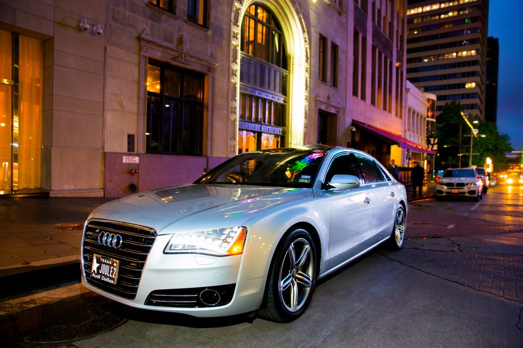 The Joule Hotel's Audi A8, photograph by Mei-Chun Jau