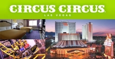 $35 for 2 nights at the Circus Circus Hotel & Casino in Las Vegas, Las Vegas BITE Card and a $50 Restaurant.com gift card - Room Tax included-