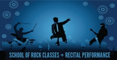 $350 for School-Of-Rock Classes & Recital Performance
