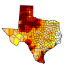 Drought is forecast to continue in hard-hit areas of the state.