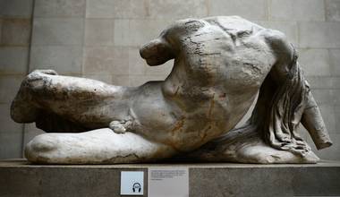 The Elgin statue of river god Ilissos has been at the British Museum since 1918