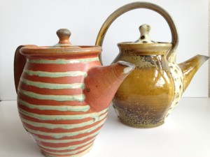 Ceramic Teapots by Caleb Zouhary