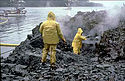 Clean up after the Exxon Valdez oil spill