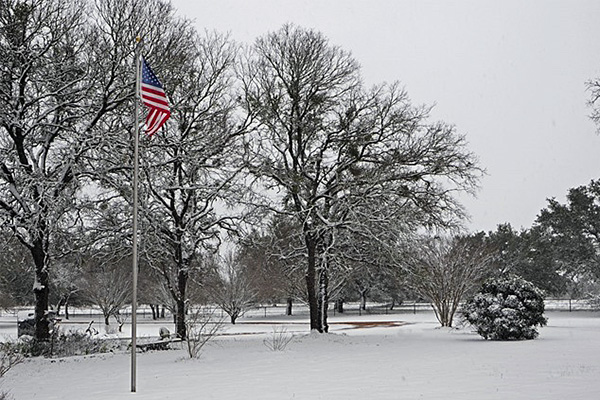 The Lakes Photo Club member Gayle Waldrip photographed this wintery scene between Burnet and Bertram in 2013. While the club's next meeting isn't until Feb. 5, 2015, the theme centers on winter and holiday events and settings. So people interested in presenting up to five photographs during the meeting should keep their cameras handy this Christmas and winter season. Members and non-members alike are invited to attend the meetings. Courtesy photo by Gayle Waldrip