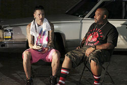 When Riff Raff (with Bun B) "started to get into rap, he started to emulate the black culture."